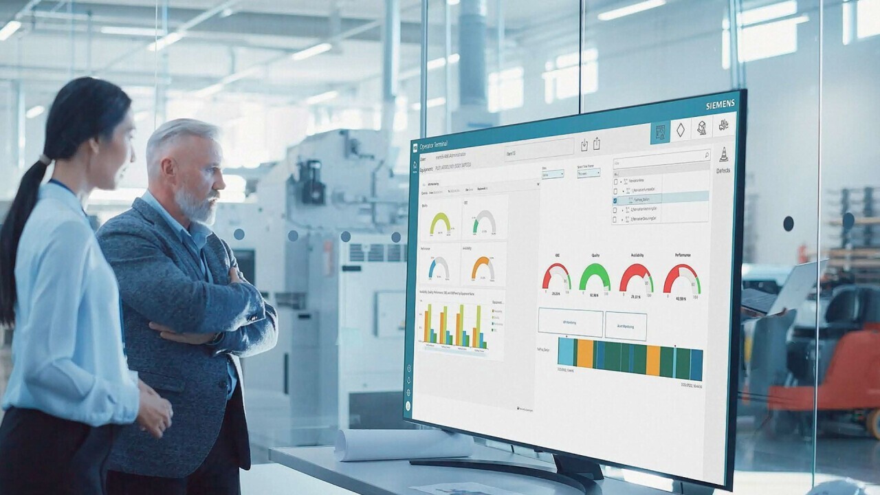 Personalize a manufacturing execution system (MES) with low-code solutions